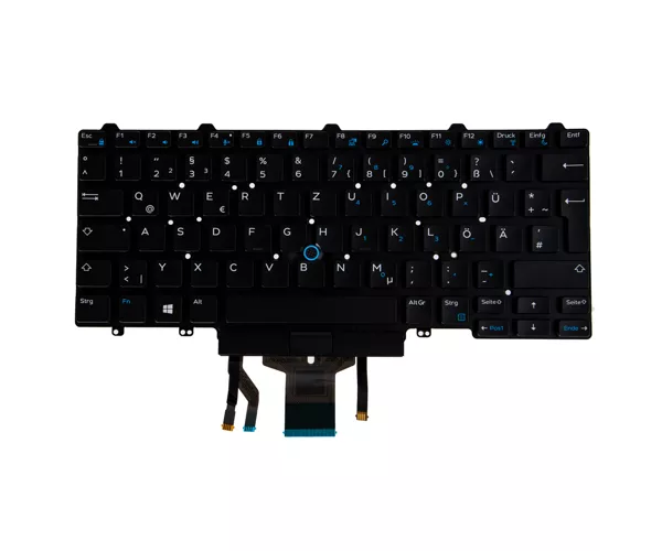 Origin Storage NB KYBD E5450 German Layout 83 Keys Single Point Non-Backlit