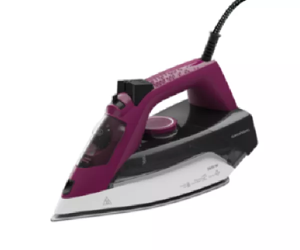 Grundig SI 6850 iron Steam iron Ceramic soleplate 2600 W Grey, Purple, White