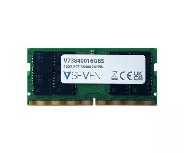V7 V73840016GBS memory module 16 GB 1 x 16 GB DDR5 4800 MHz