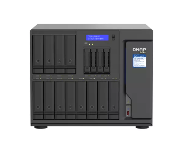 QNAP TVS-h1688X NAS Tower Ethernet LAN Black W-1250