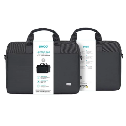 BWOO 11.6 inch Nylon Laptop Case Grey