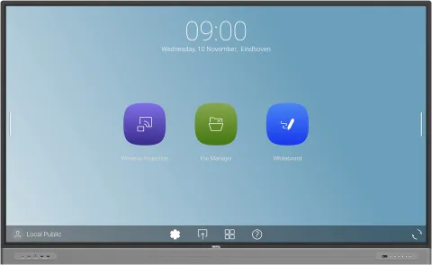 BenQ RM7503 Interaktiver Flachbildschirm, 4K