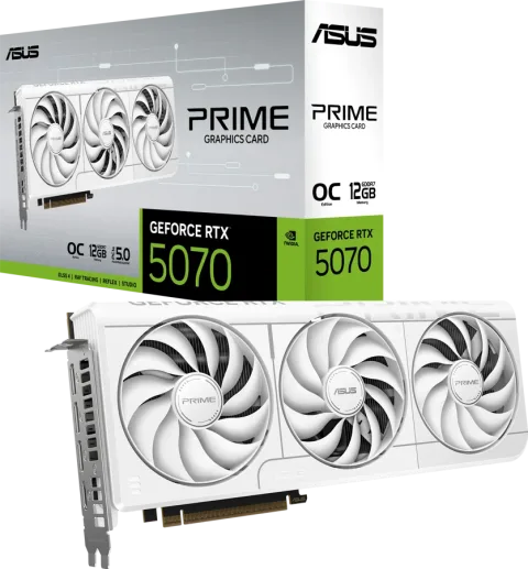 ASUS GeForce RTX 5070 12GB Prime White OC