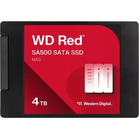 SSD WD Red SA500, 2.5", 4TB, SATA3 6Gb/s, R560/W520