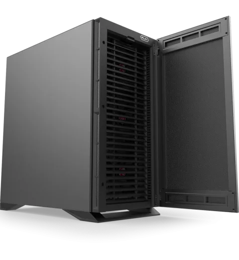 RAIJINTEK Zofos Elite SF4, 4x 140mm PWM ventilator, USB-C, črno zvočno izolirano ohišje