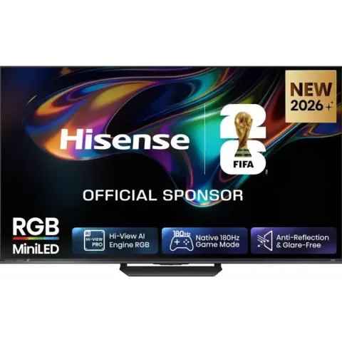 TV Hisense 55" 55UR8S, Mini LED, 4K, 180Hz, Smart TV