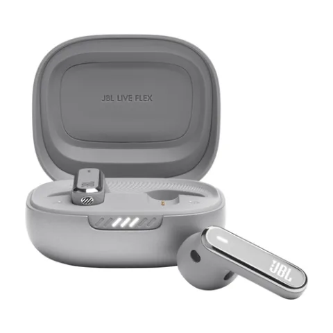 JBL Live Flex Headset True Wireless Stereo (TWS) In-ear Calls/Music Bluetooth Silver