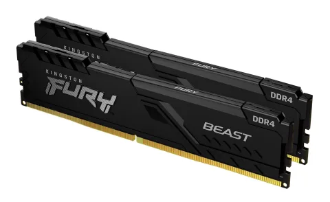 32GB 3200MT/s DDR4 CL16 DIMM (Kit of 2) 1Gx8 FURY Beast Black
