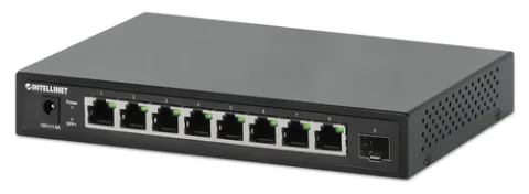 Intellinet 9 Port Switch 8 x 2.5G Ethernet-Ports and 1 SFP+ Uplink