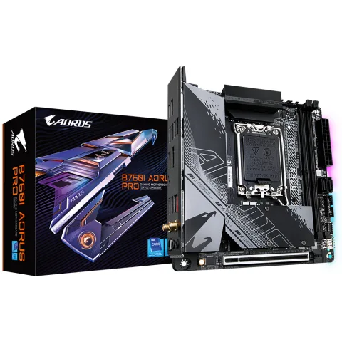 GIGABYTE B760I AORUS PRO Motherboard - Supports Intel Core 14th Gen CPUs