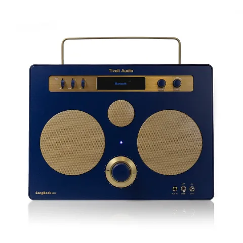 Tivoli Audio SongBook Max - Bleu/Or