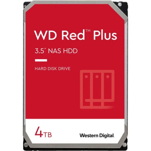 Dysk HDD WD Red Plus 4000GB 3,5 WD40EFPX