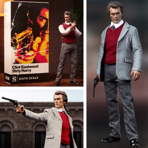 Dirty Harry Harry Callahan Sideshow 100452 1/6 Figur