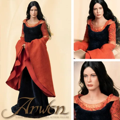 Herr der Ringe Arwen in Death Frock Asmus Toys LOTR028 1/6 Figur