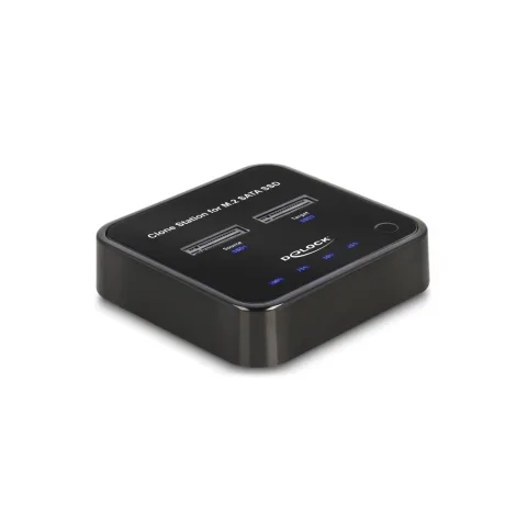 DELOCK Dokkolóállomás 2db. M.2 SATA SSD-hez klón funkcióval
