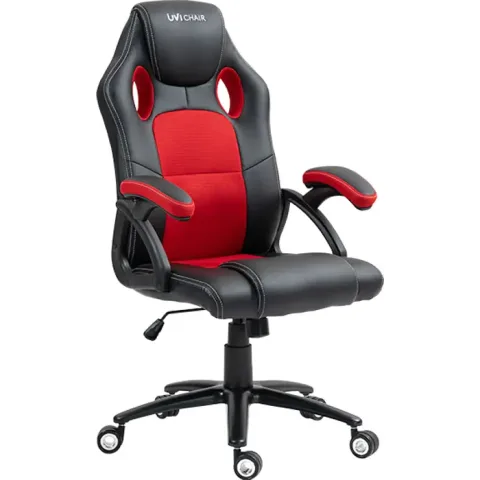 Gaming stolica Uvi Hero, dječja, crvena