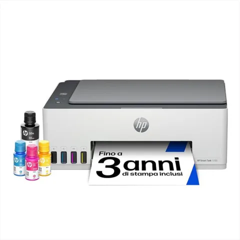 HP - Stampante multifunzione SMARTTANK 5105-Bianca