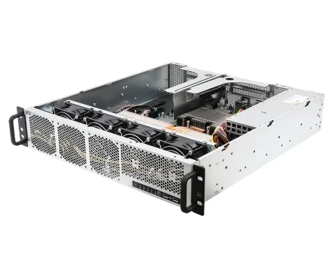 ASRock 2U1G-B650/EVAC, UP, Rack 2U, AMD Ryzen 9000, 2xM.2, 1xGPU, 2xGbE, Red. PSU, IPMI