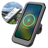 imoshion Telefoonhouder fiets met powerbank - 5000 mAh - Black