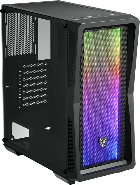 FSP CMT212A Midi Tower Black