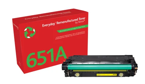 Everyday Yellow Toner compatible with HP CE342A/CE272A/CE742A
