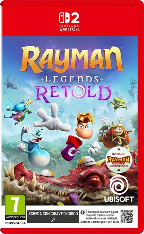 UBISOFT - RAYMAN LEGENDS RETOLD NSW2