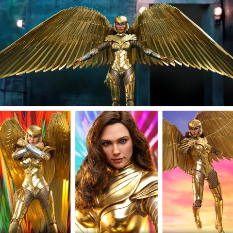 Wonder Woman 1984 Golden Armor Wonder Woman Deluxe Hot Toys MMS578 1/6 Figur