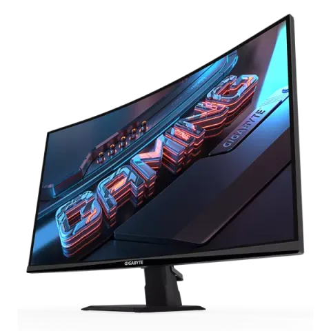 GIGABYTE Ívelt VA LED Monitor 27" GS27QCA 2560x1440, 2xHDMI/Displayport