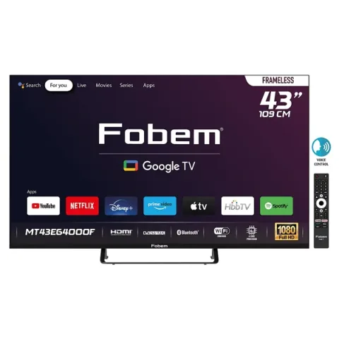 Exclusive Deal 💸 FOBEM MT43EG4000F 43'' Full HD Android LED TV