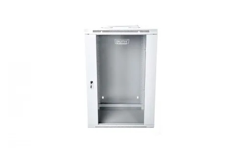 Digitus DN-WD19 12U/600 rack Nástenný regál Svetlo šedá