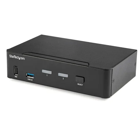 StarTech.com 2 Port DisplayPort KVM Switch, 4K