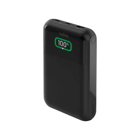 Powerbank Belkin 20 000 mAh 2x USB-C z wyświetlaczem czarny - BPB020btBK