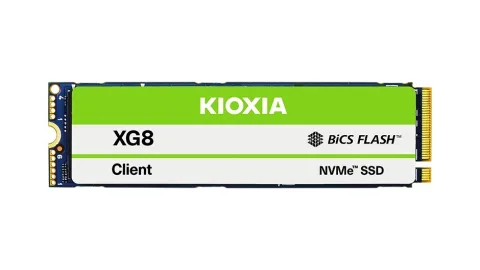 Kioxia SSD XG8 2TB M.2 (22x80) NVMe Client SSD DWPD <1 | KXG80ZNV2T04