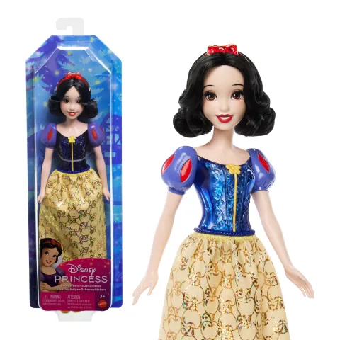 Mattel Disney Princess Snow White Doll with Sparkling Fashion &
