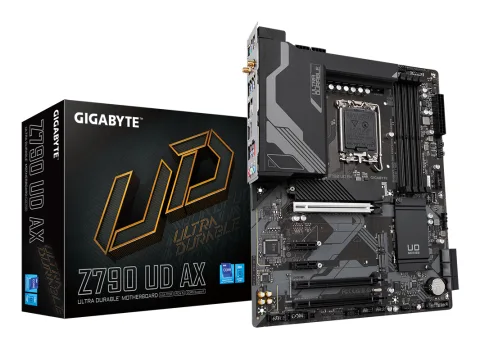 GIGABYTE Z790 UD AX Motherboard - Supports Intel Core 14th CPUs, 16+1+１