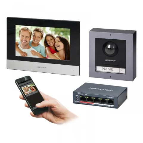 Hikvision DS-KIS602(B) Kit interfon video