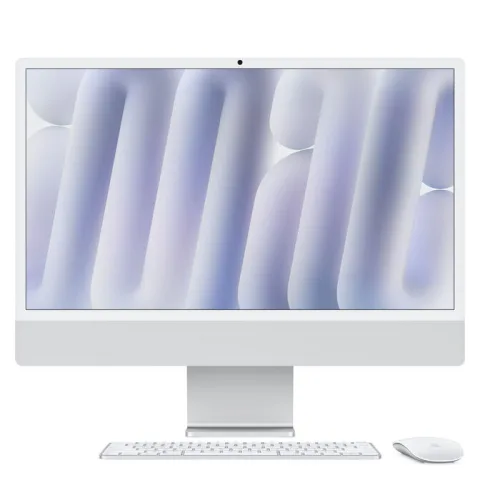 All In One Apple iMac M4 24" 10-Cores 16GB RAM 256GB SSD Prateado