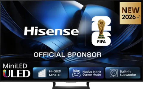 Hisense 85U7SE TV 2.16 m (85") 4K Ultra HD Smart TV Wi-Fi Black, Grey 1300 cd/m²