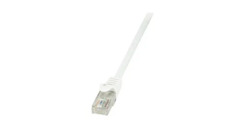 LogiLink 1m Cat.6 U/UTP networking cable White Cat6 U/UTP (UTP)