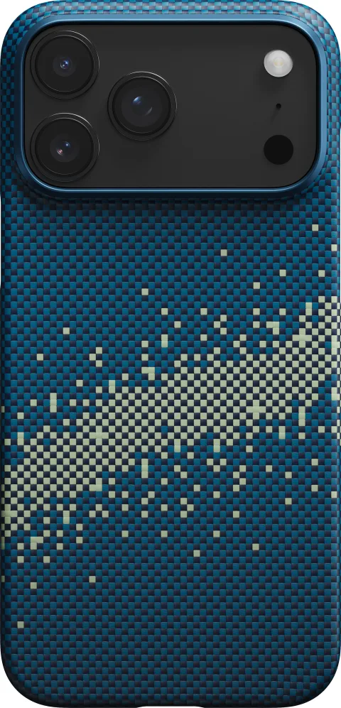 Pitaka Ultra-Slim Case iPhone 17 Pro Milky way galaxy