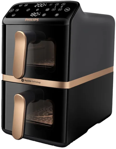 Philips 4000 series Dual Stack Airfryer Vertical Basket 10L
