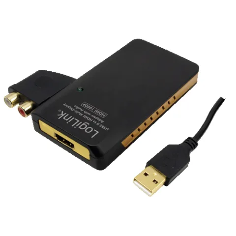 LogiLink UA0105 USB graphics adapter Black
