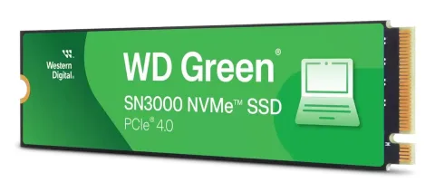 Western Digital Green WD SN3000 NVMe 1 TB M.2 PCI Express 4.0 QLC 3D NAND