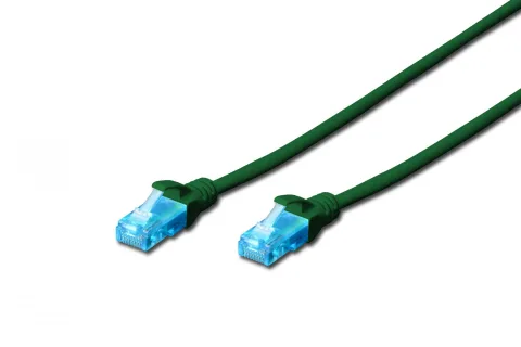 Digitus DK-1512-005/G sieťový kábel Zelená 0,5 m Cat5e U/UTP (UTP)