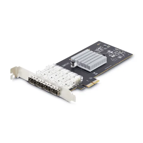 StarTech.com 4-Port GbE SFP Network Card, PCIe 2.0 x2 (x4, x8, x16