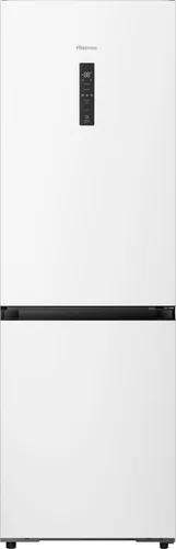 Hisense Sleek white fridge freezer with 0°C Fresh Box, bottom
