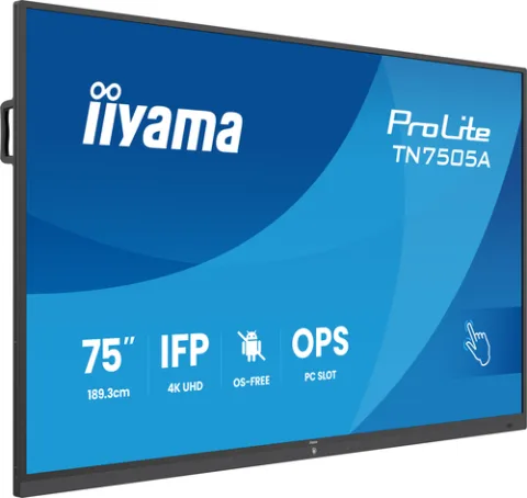 iiyama TN7505A-B1AG Signage Display Interactive flat panel, 74.5", 4K