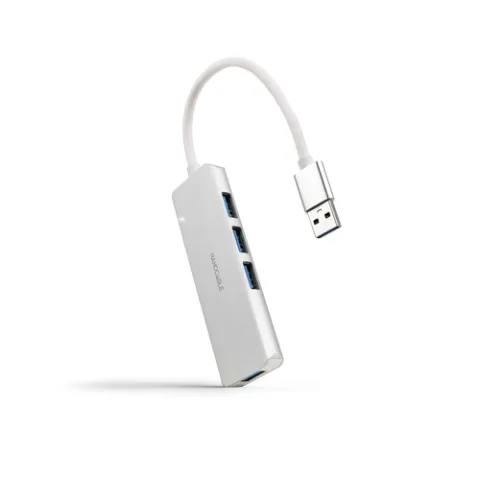 Nanocable 10.16.4602 interface hub USB 3.2 Gen 1 (3.1 Gen 1) Type-A Silver