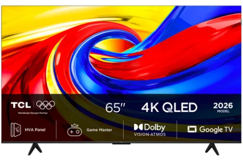 TCL P7L 65P7L TV 165.1 cm (65") 4K Ultra HD Smart TV Wi-Fi Black 400 cd/m²
