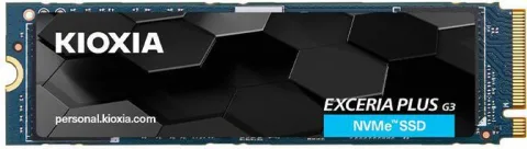KIOXIA Exceria Plus G3 2 Tt M.2 PCIe 4.0 NVMe -SSD-levy